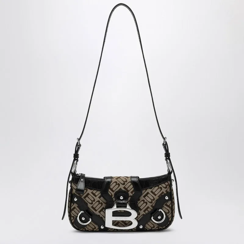 Balenciaga Essex Small Bag Ebony/Beige/Black Women