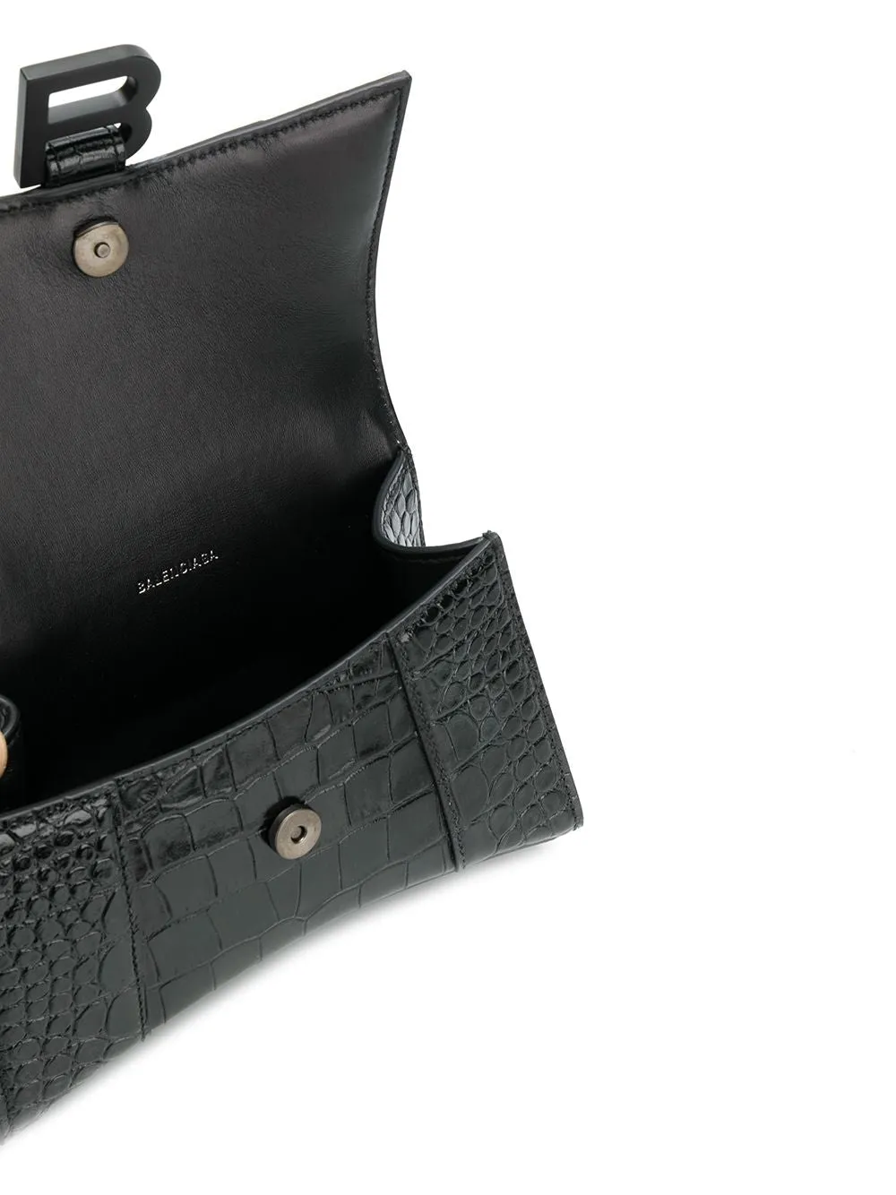 Balenciaga Women Hourglass Small Leather Top-Handle Bag