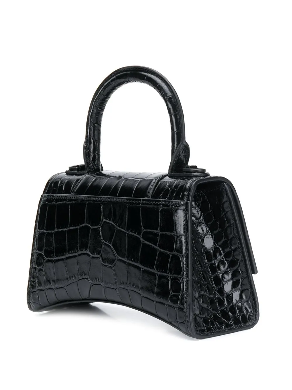 Balenciaga Women Hourglass Small Leather Top-Handle Bag