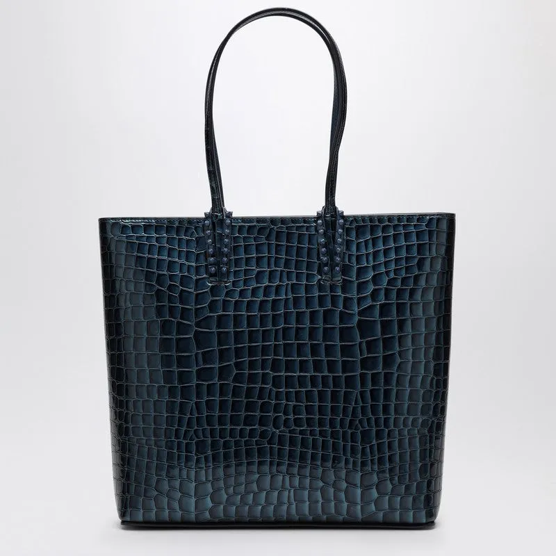 Christian Louboutin Blue Cabata Tote Bag Women