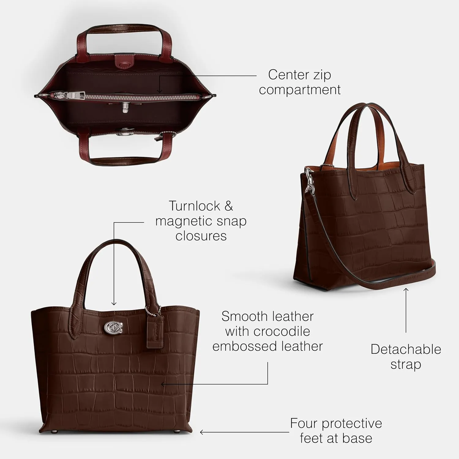 Coach Willow Tote 24