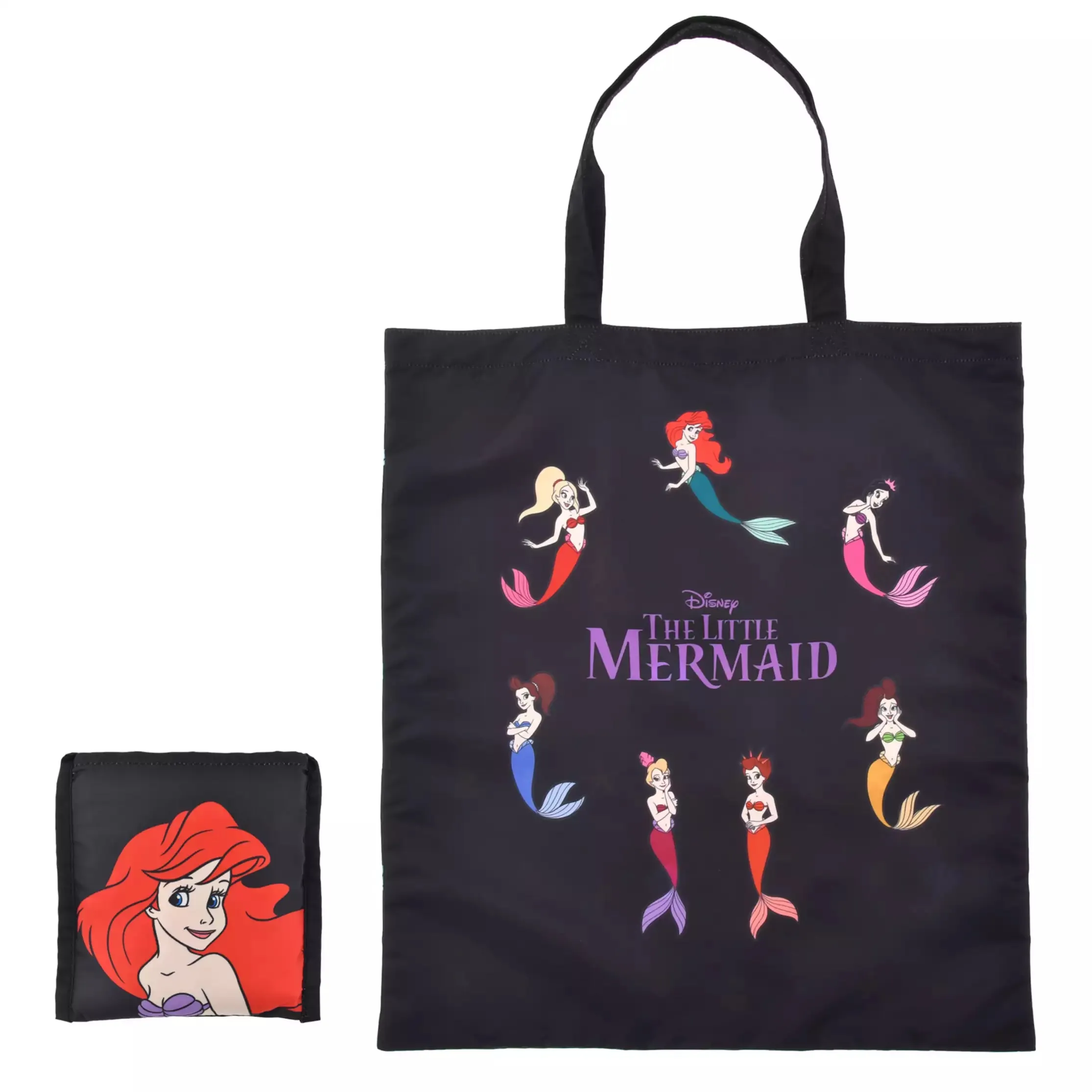 JDS - The Little Mermaid - Ariel, Flounder, Sebastian & Sisters Shopping Bag/Eco Bag