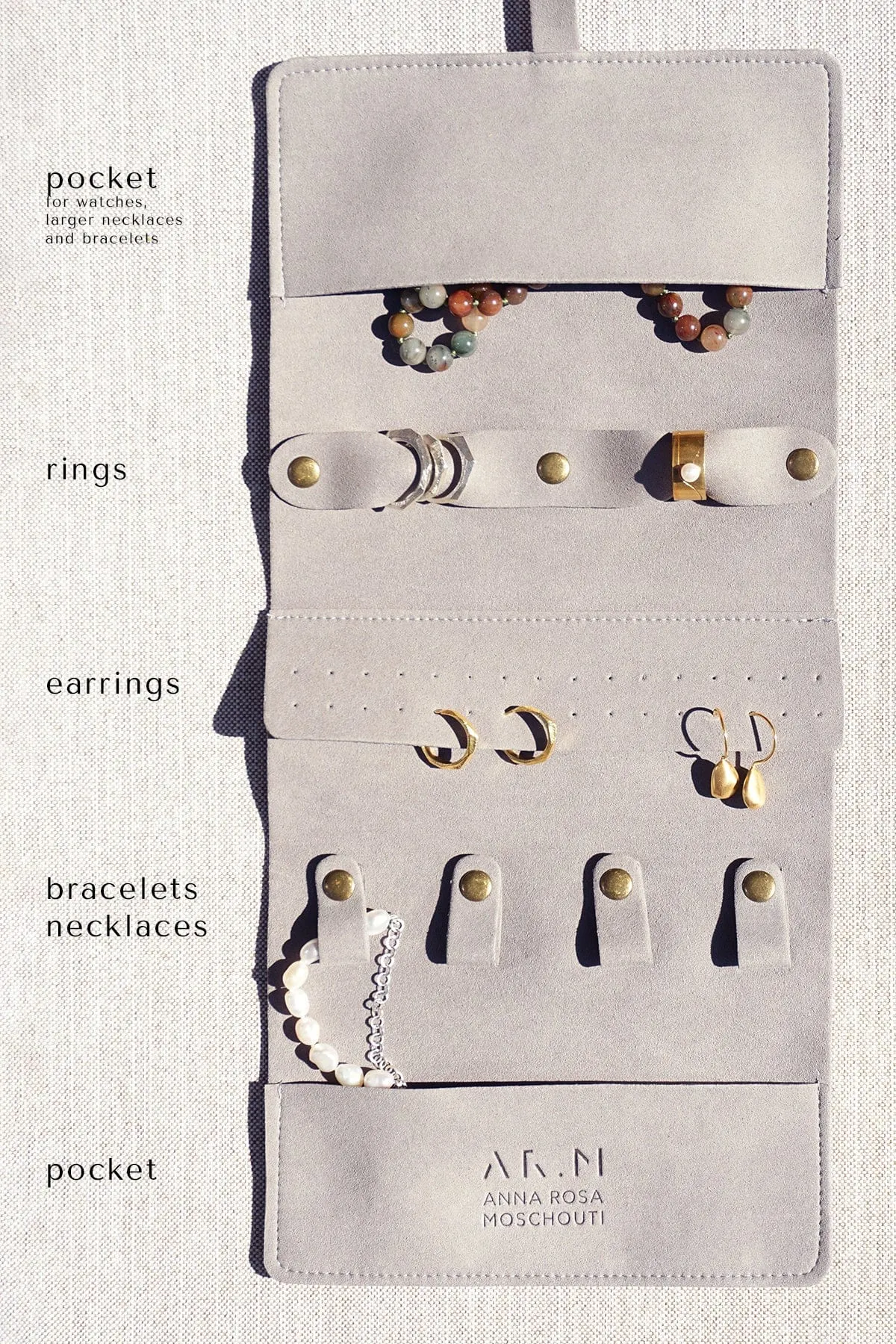 Jewelry Travel Roll