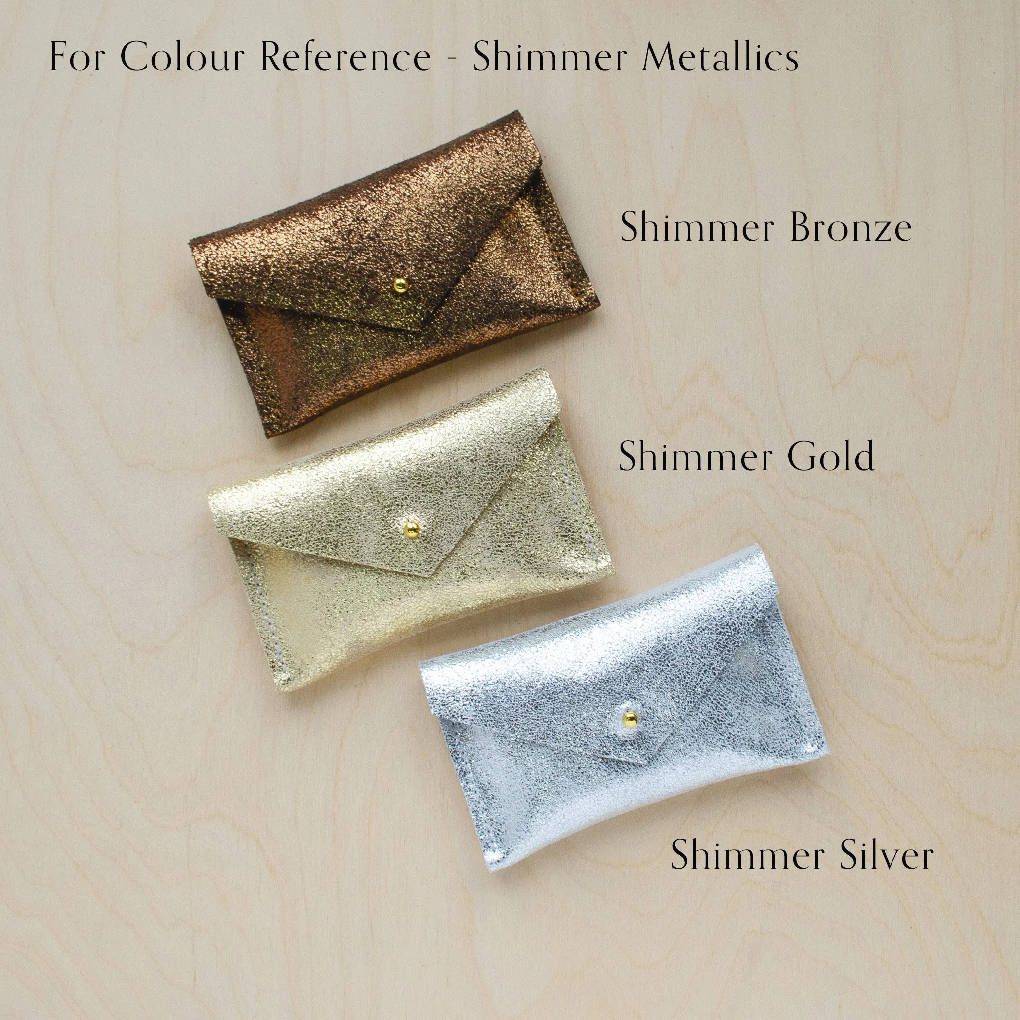 Leather Envelope Glasses Case
