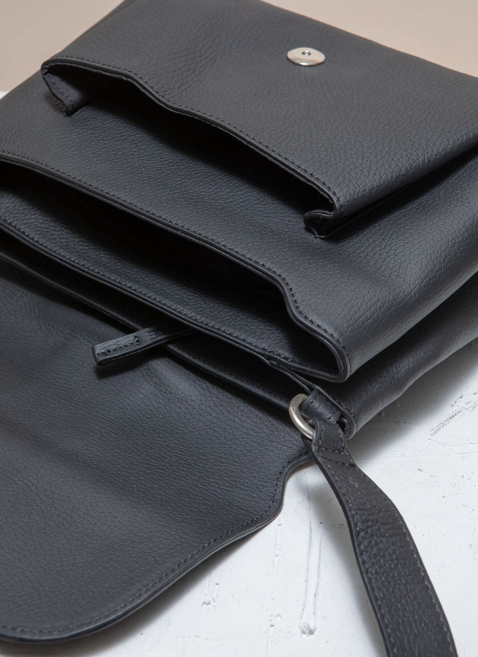 NAMI Ebony Suede Shoulder bag