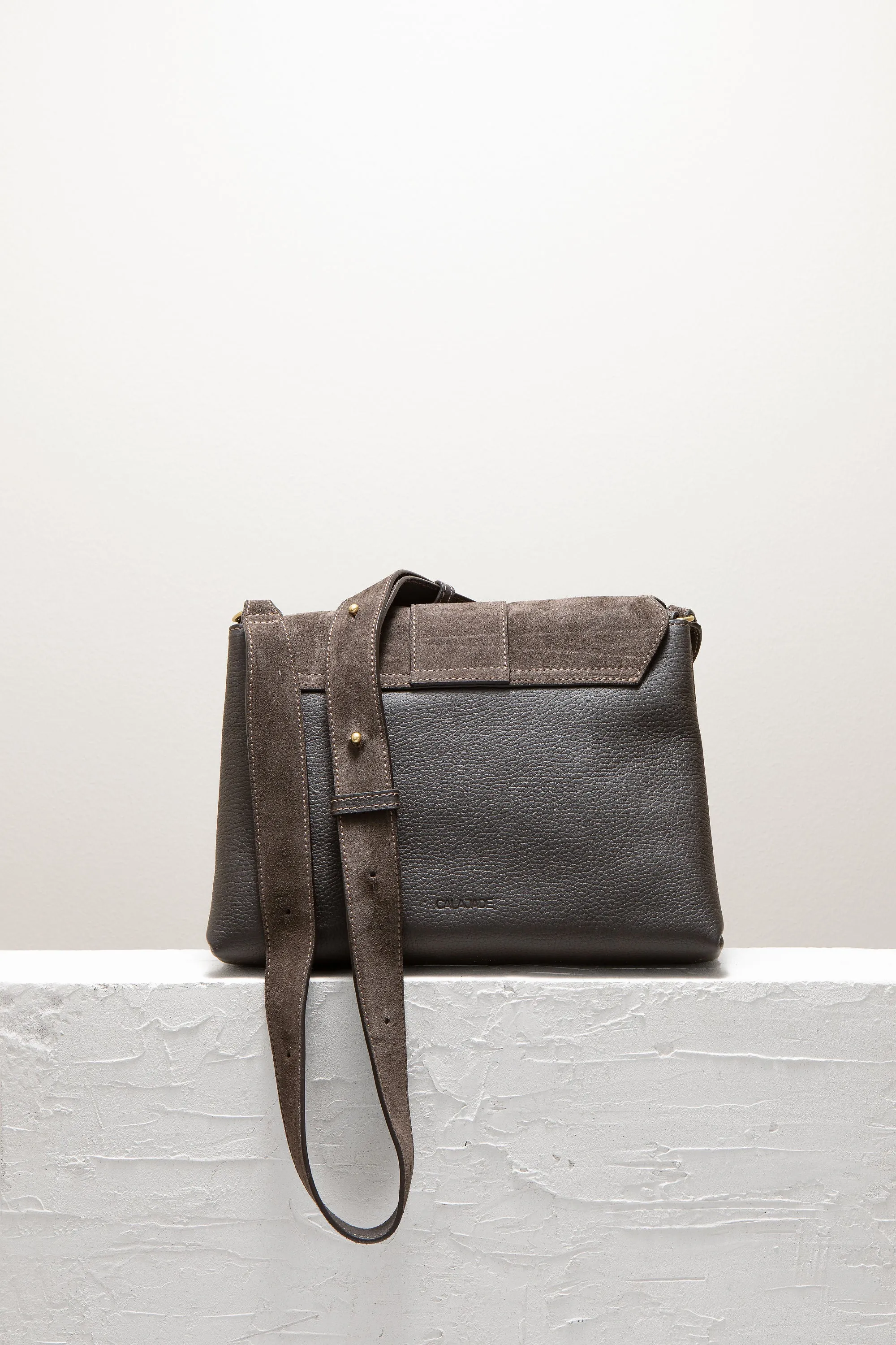 NAMI Ebony Suede Shoulder bag