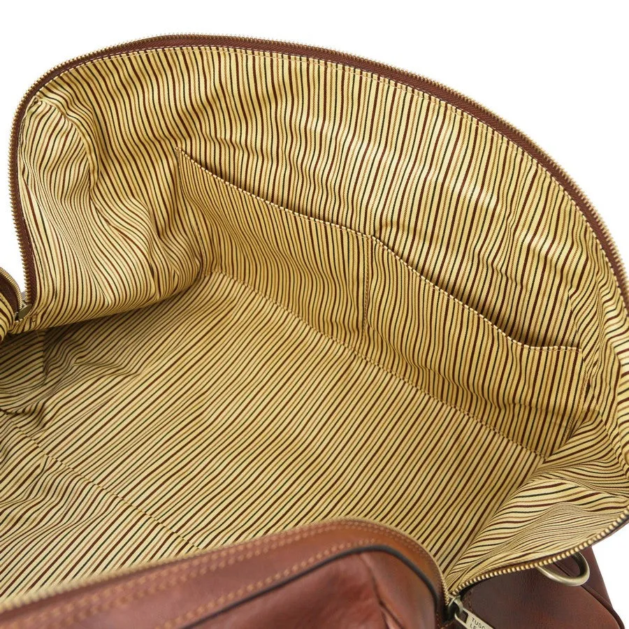 Oslo Leather Travel Duffel Bag