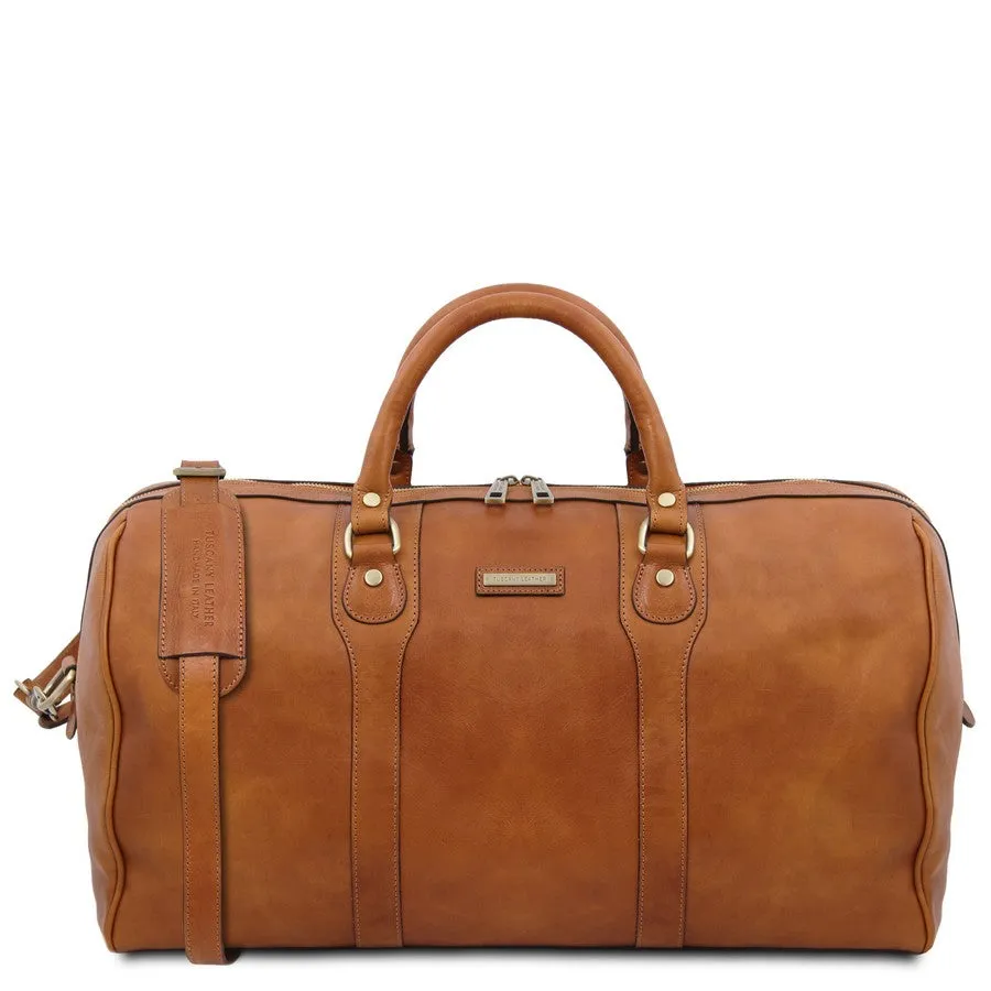 Oslo Leather Travel Duffel Bag