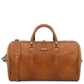 Oslo Leather Travel Duffel Bag