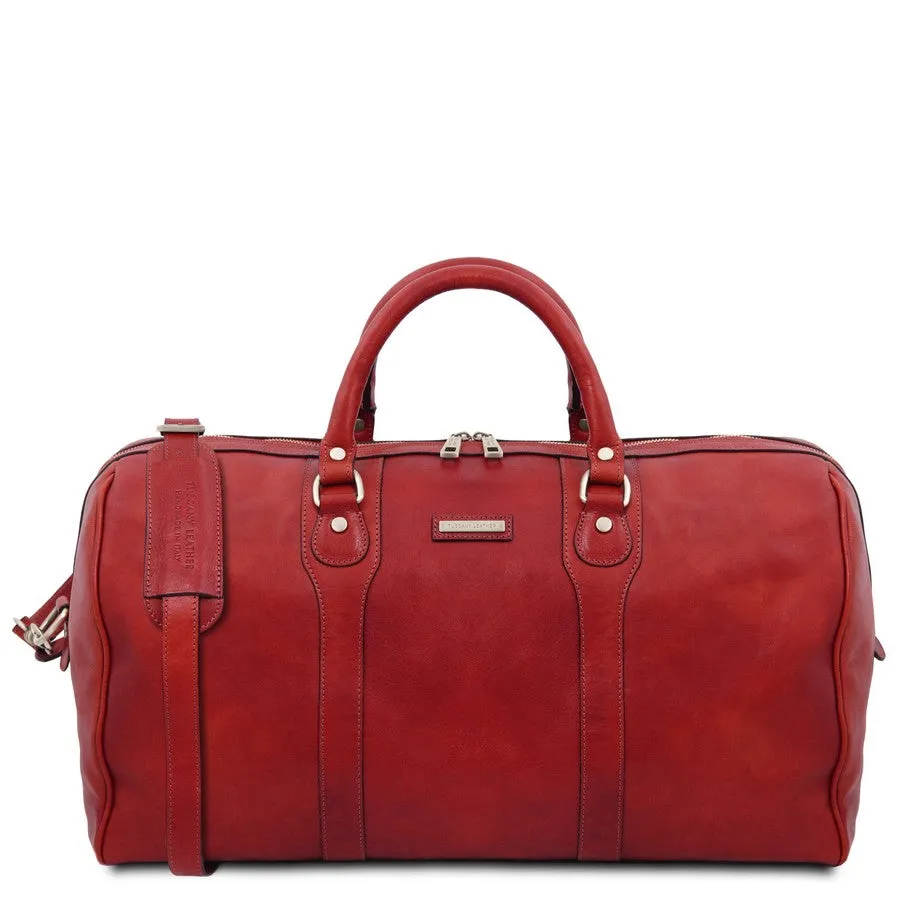 Oslo Leather Travel Duffel Bag