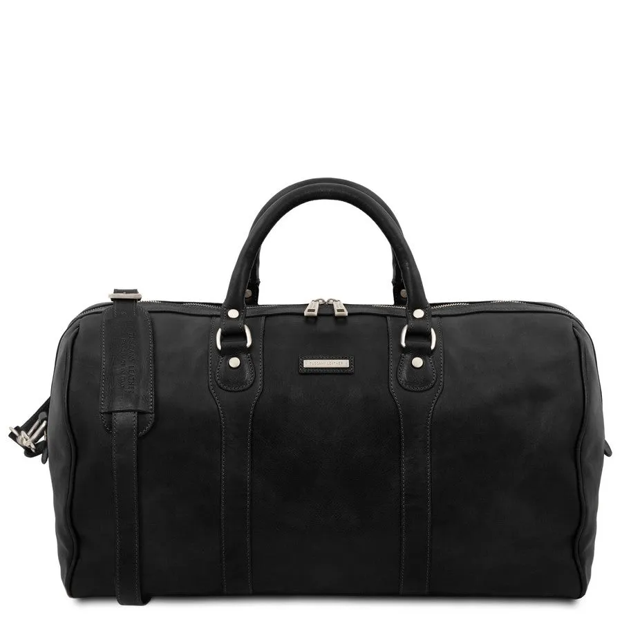 Oslo Leather Travel Duffel Bag