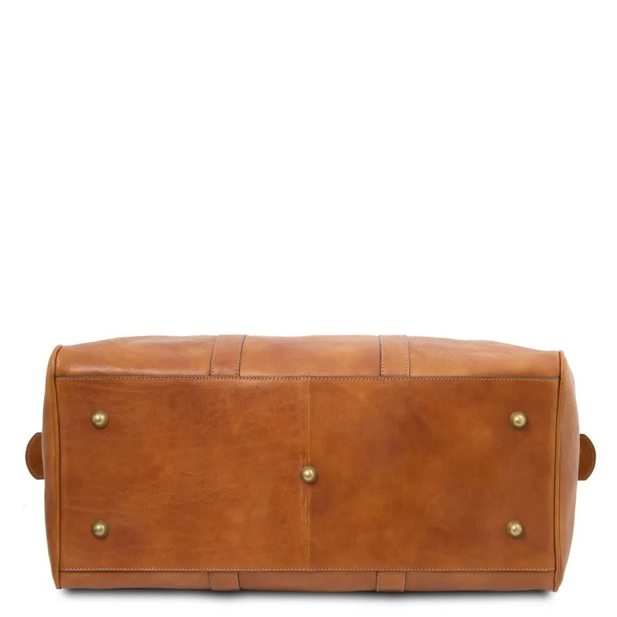 Oslo Leather Travel Duffel Bag