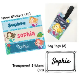 Personalised Mini Back To School Hamper - Mermaid