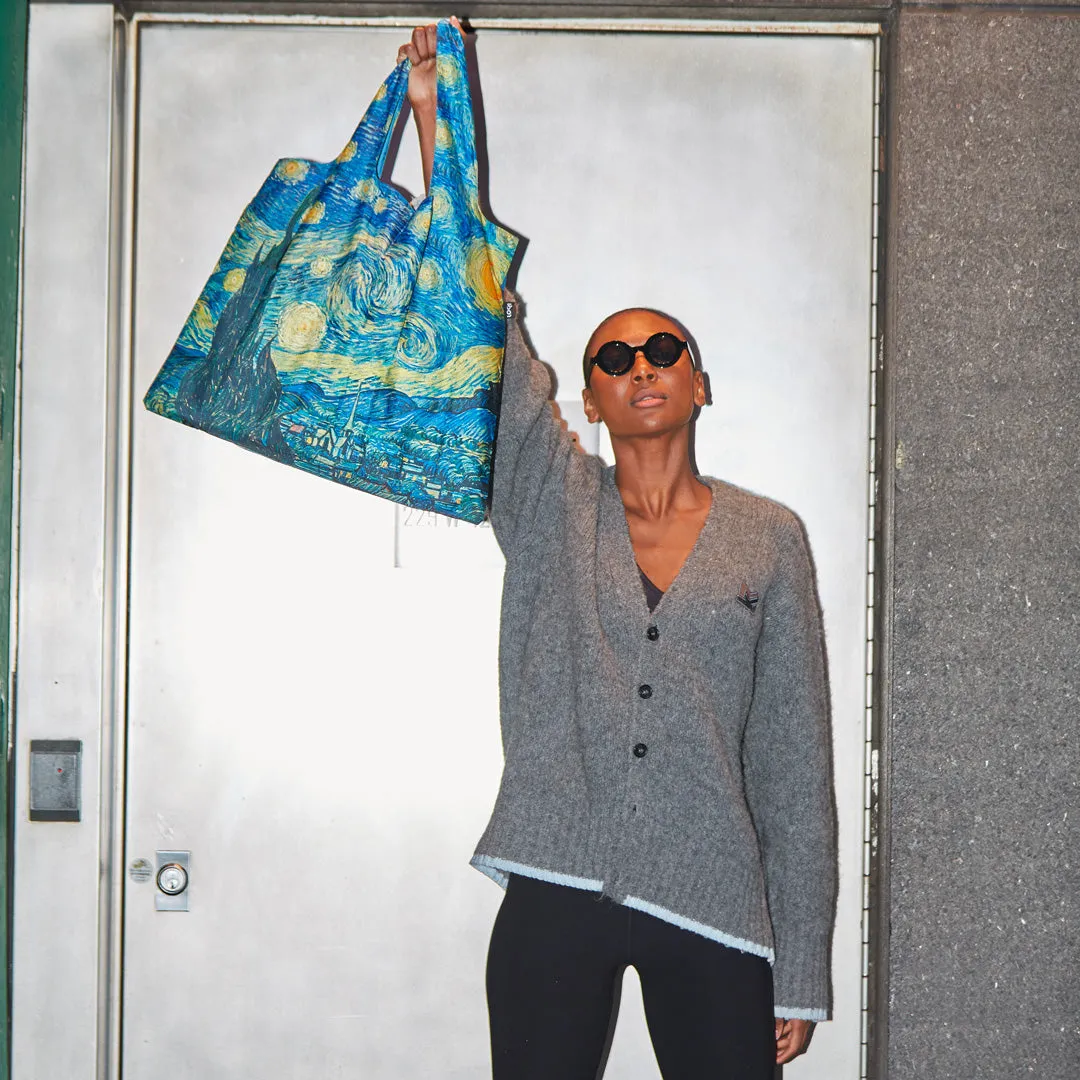 Reusable bag LOQI - Vincent van Gogh  The Starry Night Recycled Bag