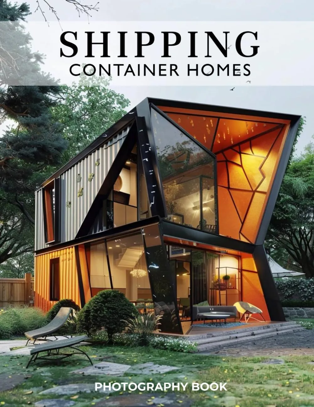 Shipping Container Homes: Eco-Friendly Living, Exploring the Charm and Innovation of Shipping Container Homes Paperback  Large Print, June 15, 2024