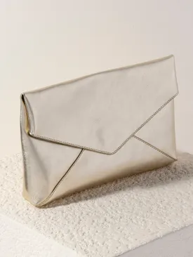 Shiraleah Maddie Envelope Clutch, Gold