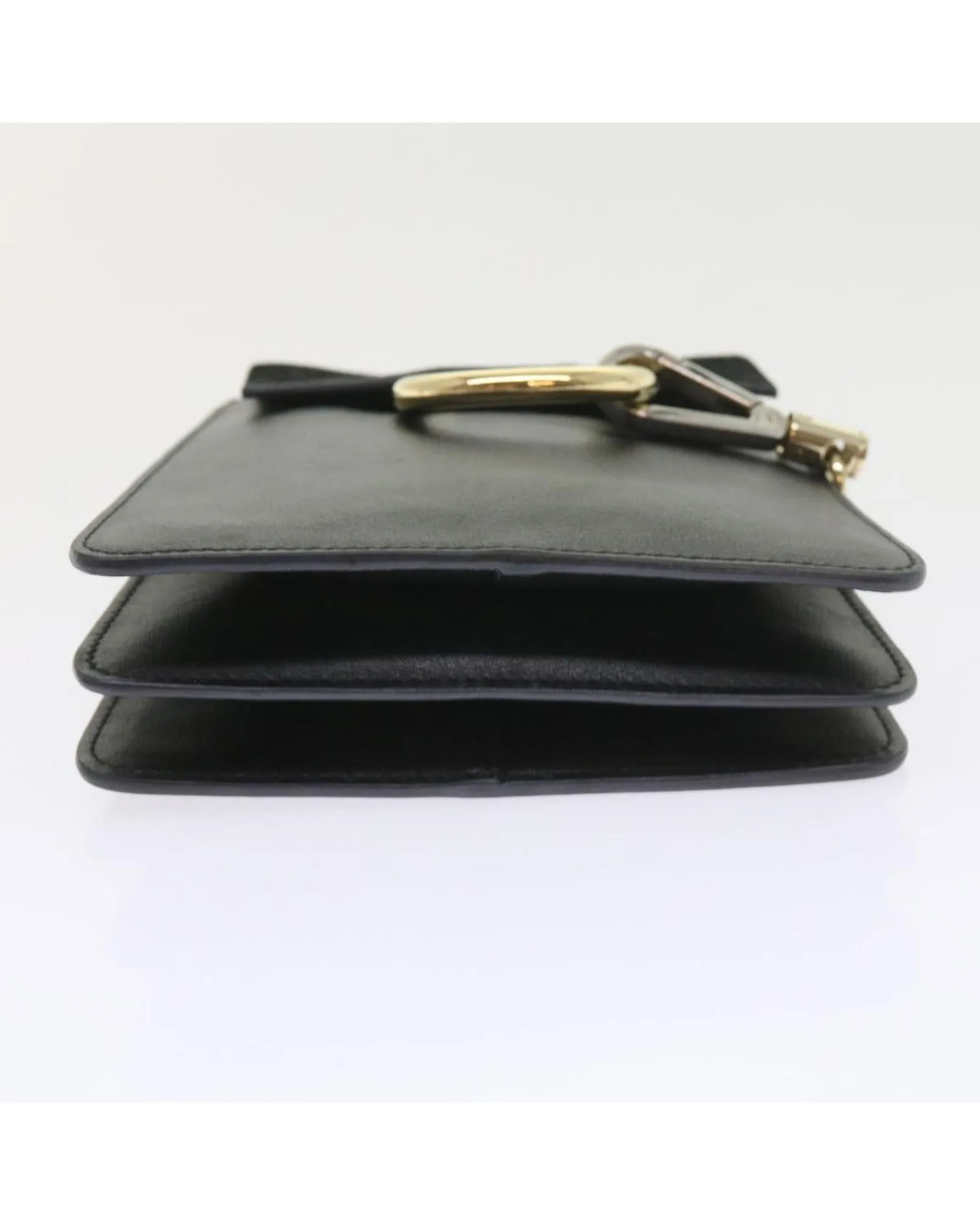 Suede Black Shoulder Bag