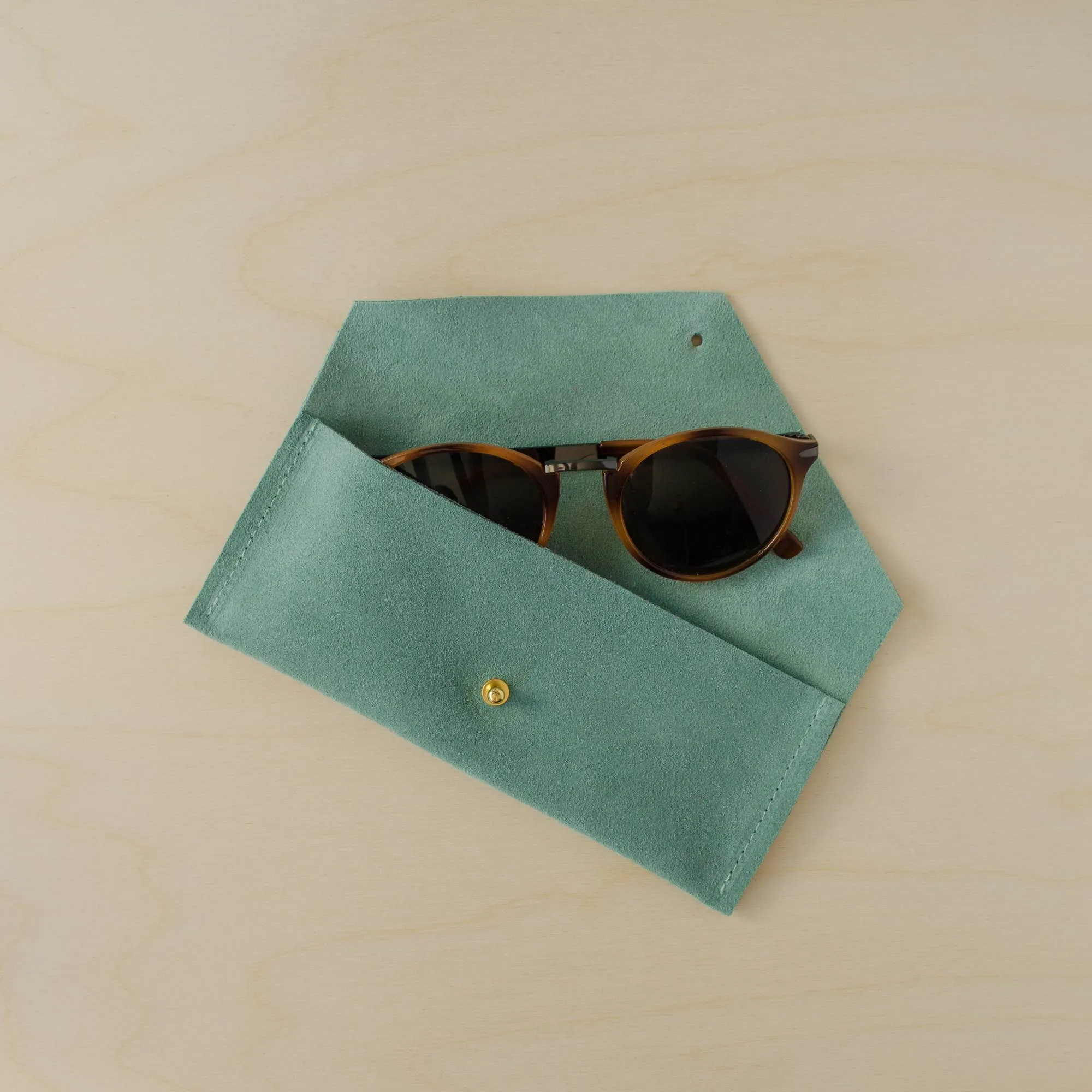 Suede Envelope Glasses Case