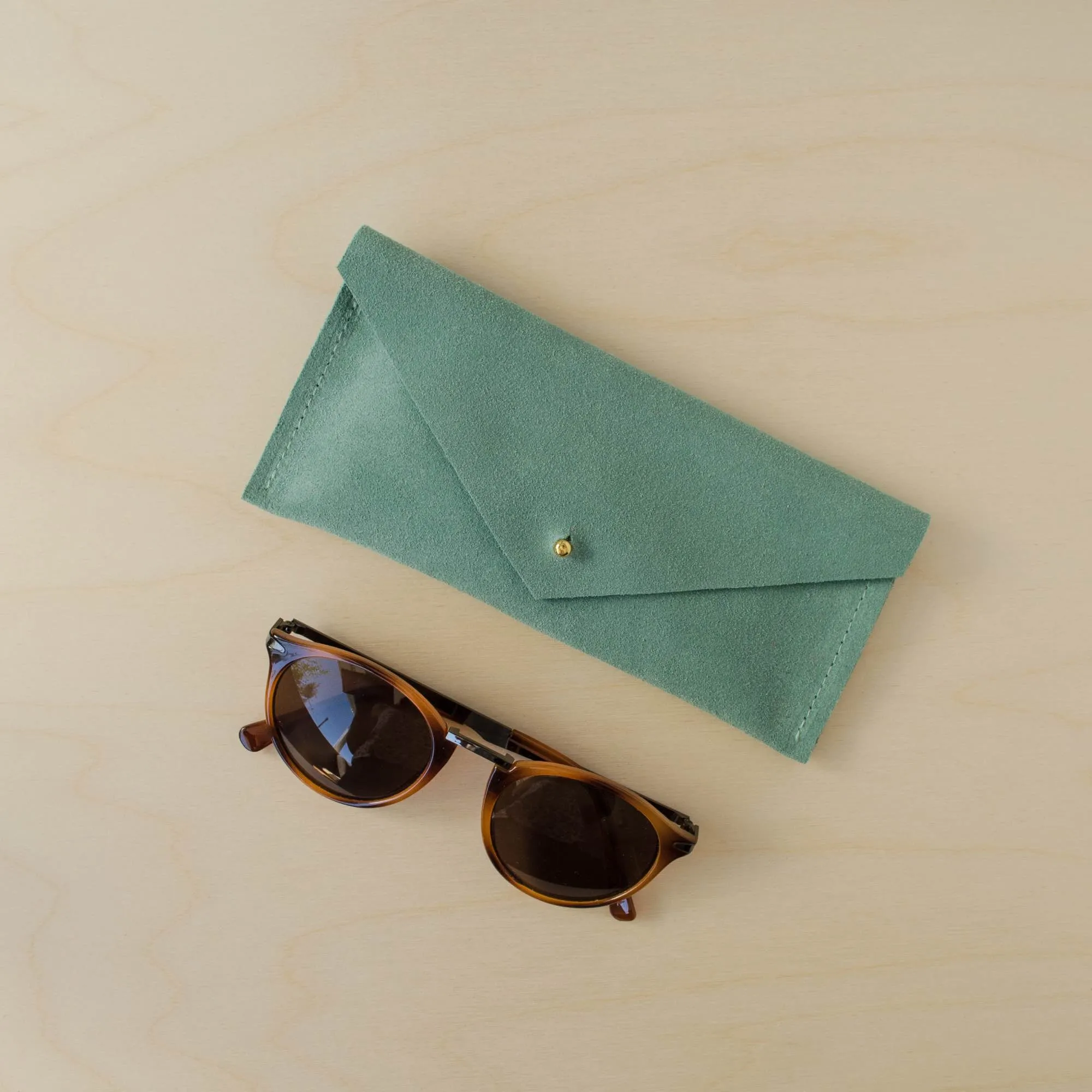 Suede Envelope Glasses Case