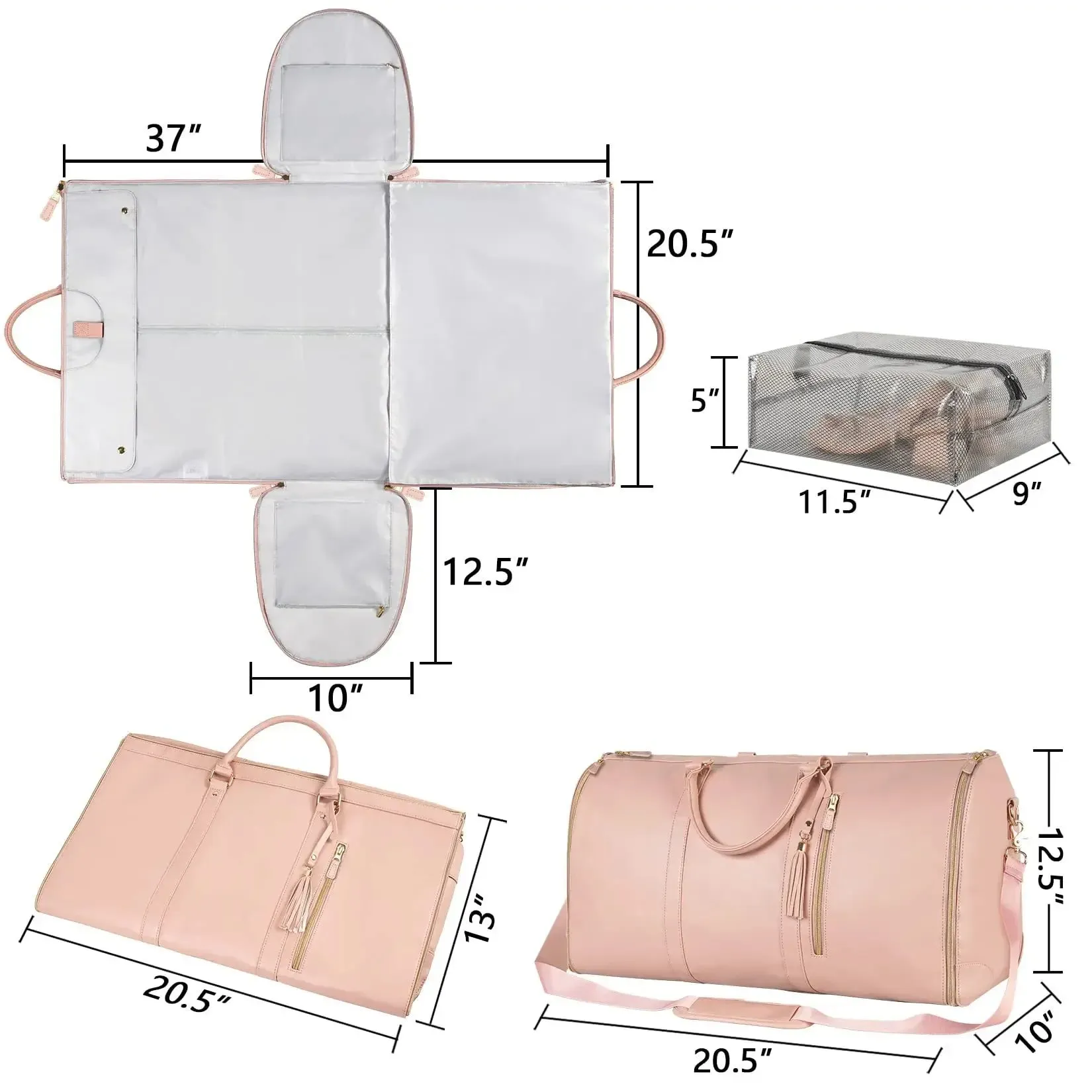 TEEK - Foldable Garment Duffel Bag