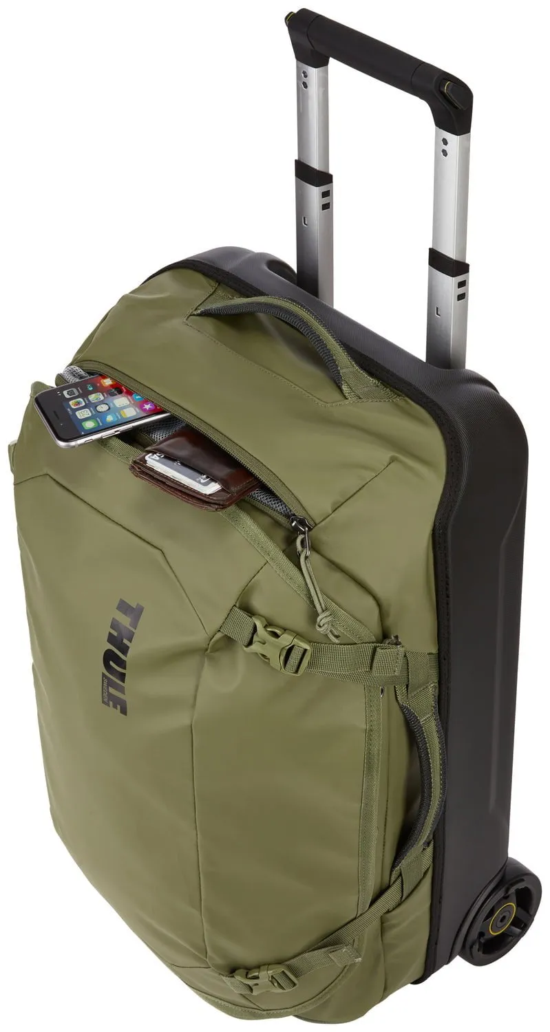 Thule Chasm 40L Carry On Wheeled Duffel Bag - Olivine Green