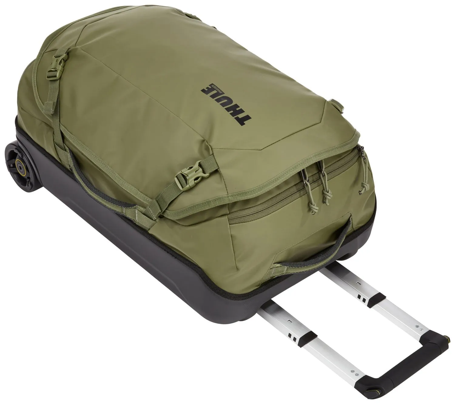 Thule Chasm 40L Carry On Wheeled Duffel Bag - Olivine Green