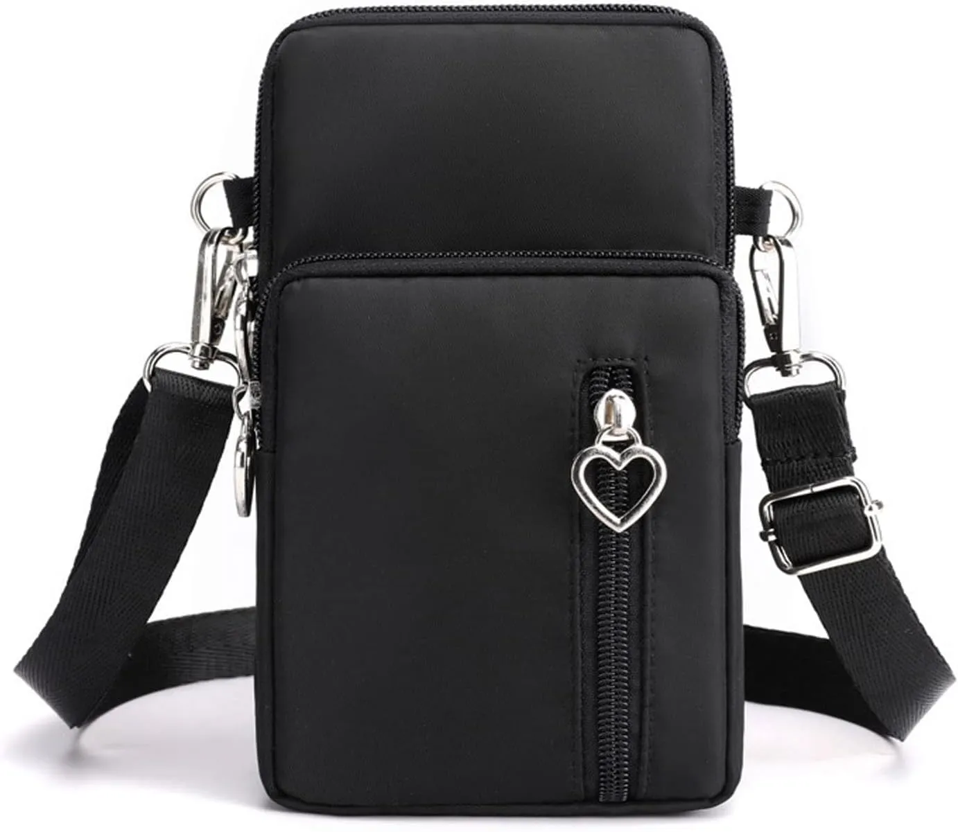 WITERY Waterproof Nylon Cute Crossbody Cell Phone Purse Smartphone Wallet Bag for Women